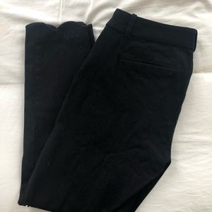 J. CREW Scalloped Hem Winnie Pant